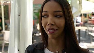 Girlfriends gina gerson and lia lin call stranger for bed threesome blowjobs and riding