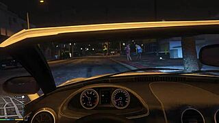 GTA 5 POV Hooker Fucks in Car for Cash Quickie