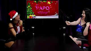 brazilian latina flora favaretto reveals swing house secrets and perfect tits on sheer red