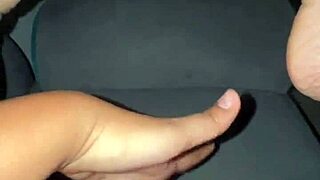 colombian latina hits intense outdoor pussy orgasm