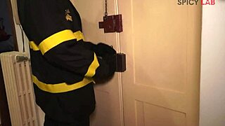 firefighter julius finds luna dark's eager pussy waiting with deepthroat skills