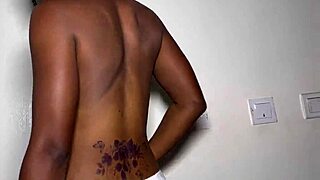 Big black ass ebony club slut gets fat cheeks jiggled doggystyle by monster cock