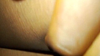 I explode in ecstasy watching girlfriend's hardcore orgasm from black cock creampie