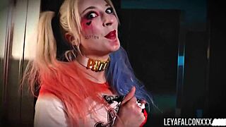 Kink Blonde Leya Falcon Begs Shoot Cum Load on Huge Tits