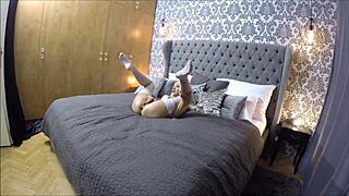 Girl Caught Masturbating Fucked Hard Swallows Cum