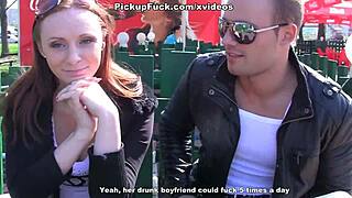 met this redhead wanna see her park fuck??