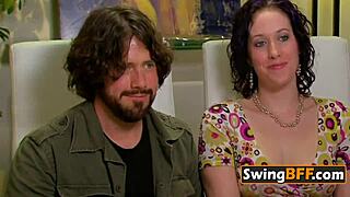 Bisexual Swingers Kiss Passionately in Amazing Group Orgy Softcore!