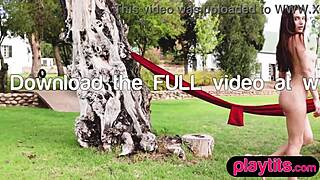 Petite Russian Pornstar Rips Clothes Off Outdoors Flaunting Big Tits And Ass!