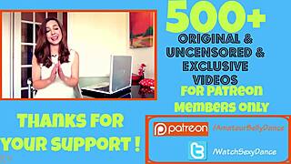 i crave that hot secretary's sexy office dance