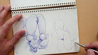 oh man bent over my big latina ass for doggy foot fetish quick sketch vibes