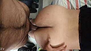 Mexican Babe Begs for Deeper Doggy Style Pounding