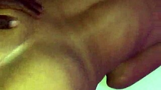 chubby mommy with big clit squirts hard on fat pussy close up