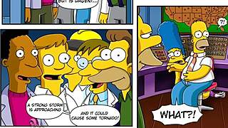 marge simpson you fuck grandpa during storm warning?