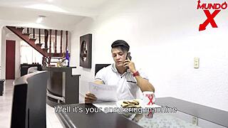 Deepthroat Lover's Cock in Bent Over Doggystyle Anal 3some