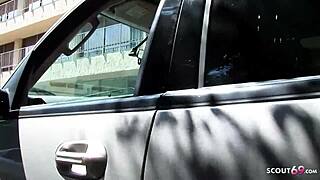 Leilani Li Picked Up by White Monster Cock for Curvy Half-Asian Pounding Surprise