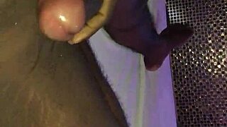chubby mommy with big clit squirts hard on fat pussy close up