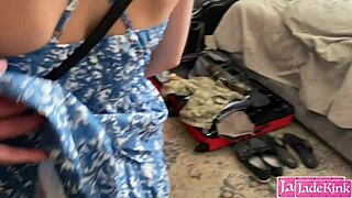 Crying Wife Begs as Hubby Forces Anal to Pussy Pounding