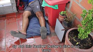 plumber fills cheating wife's pipe with cum while husband away