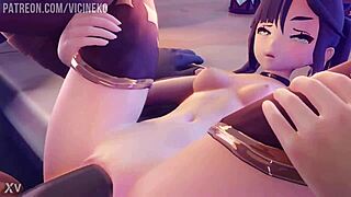 mona rides hilichurl's monster cock pov missionary pounding