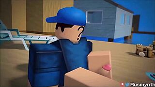 Roblox Arsenal babe craves rough anal pounding