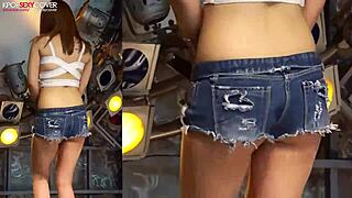 Naughty Korean Kpop Brunette Dances Seductively in XXX Asian Porn Video 47