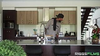 my busty tits bouncin as i join cheatin threesome oh god