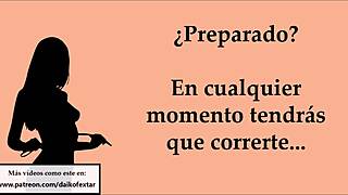 hold back your orgasm in this easy interactive game level