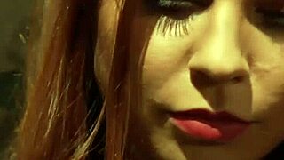 hey slave, how does it feel bound while mistress stamps your wet pussy?