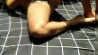 sexy mature flashes naked body in garage webcam for voyeur christmas thrill