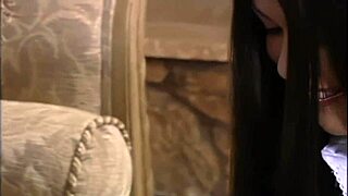 brunette milf teacher asian bends over for deep cock ride on bed