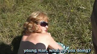 dude on beach spots hot naked blonde pulls out cock jerks off cums watching her sunbathe pov exhibitionist orgasm 🔥🏖️