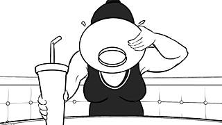 pretty muscular bodybuilder bryn shows off huge sexy belly gain