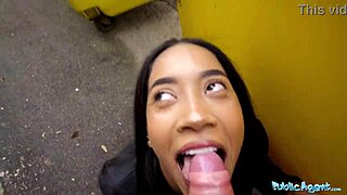 public agent linda baker's big ass tits ebony latina deepthroat monster cock till outdoor squirt ughh
