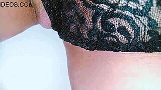 naughty latina babe fingers shaved pussy hard in public restroom