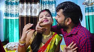 Full Movie Madness! Desi Mallu Aunty Drilled Hard by Two Dehati Lovers!