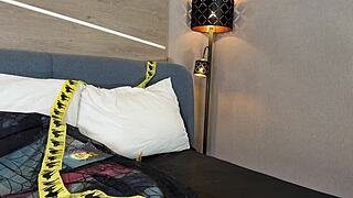 stunning college girl tries halloween outfits turns into big tits porn haul