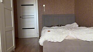 My sexy arab stepmom's pantyhose legs consoled my aching cock so good