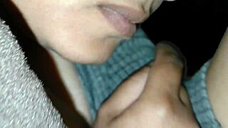 Muscular Stepbrother Fingers Fucks Dripping Smooth Pussy Bent Over Creampie Big Tits