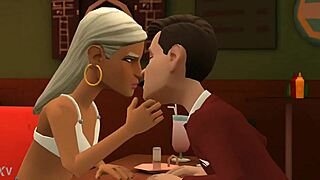 Animated dirty talk tempts hungry cock with explicit cravings
