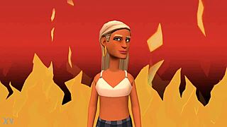 Animated dirty talk tempts hungry cock with explicit cravings