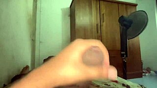 i was so nervous my first time masturbating on camera shaking hands touching myself slowly getting wetter