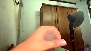 i was so nervous my first time masturbating on camera shaking hands touching myself slowly getting wetter