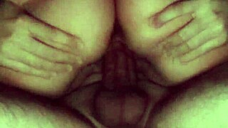 she loves sucking me in the car then ditches condom for raw creampie ride