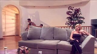 Allysin Chaynes' Big Tits Bounce During Couch Assfucking Pound