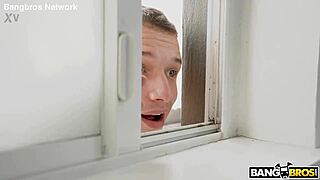 step mommy's intriguing shower hides naughty secrets