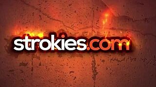 Braless latina penelope woods grips throbbing cock tight in intense pov handjob