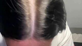 this horny british brunette coed goes solo on webcam squirting orgasm toy play pov reality close up