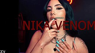 nika venom rides big cock to creamy cum explosion 😍💦🍆