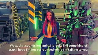 Vault Dweller Cosplay Babe Offers Wet Pussy Deal in Arrangement