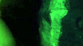 teen mirrors her dildo tease into rough outdoor doggy pounding